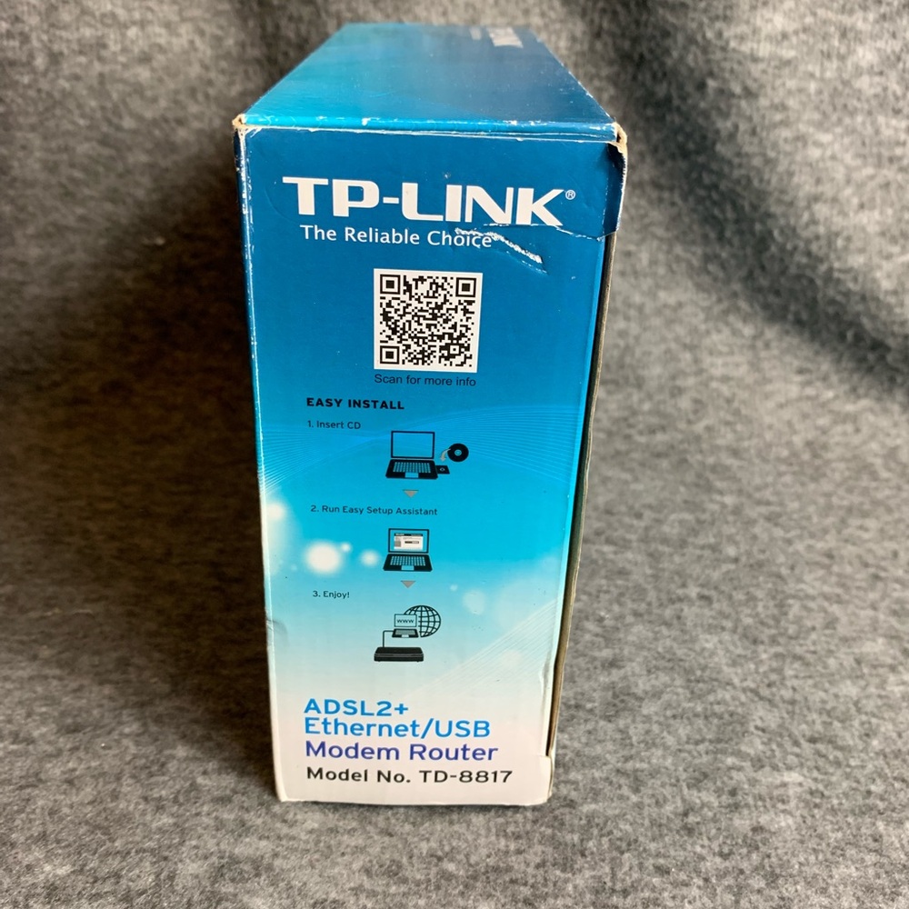 TP-Link Black Modem-Router Combo Networking Device - Picture 5 of 8